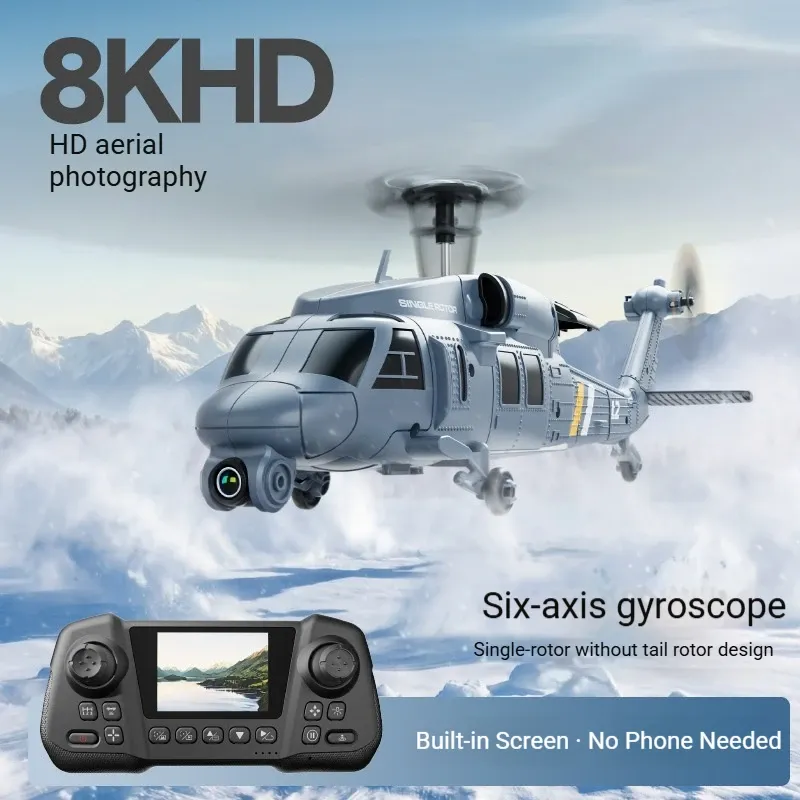 Rc Helicopter Single Rotor - Радиоуправляемый вертолет L2-DORN RC Apache с