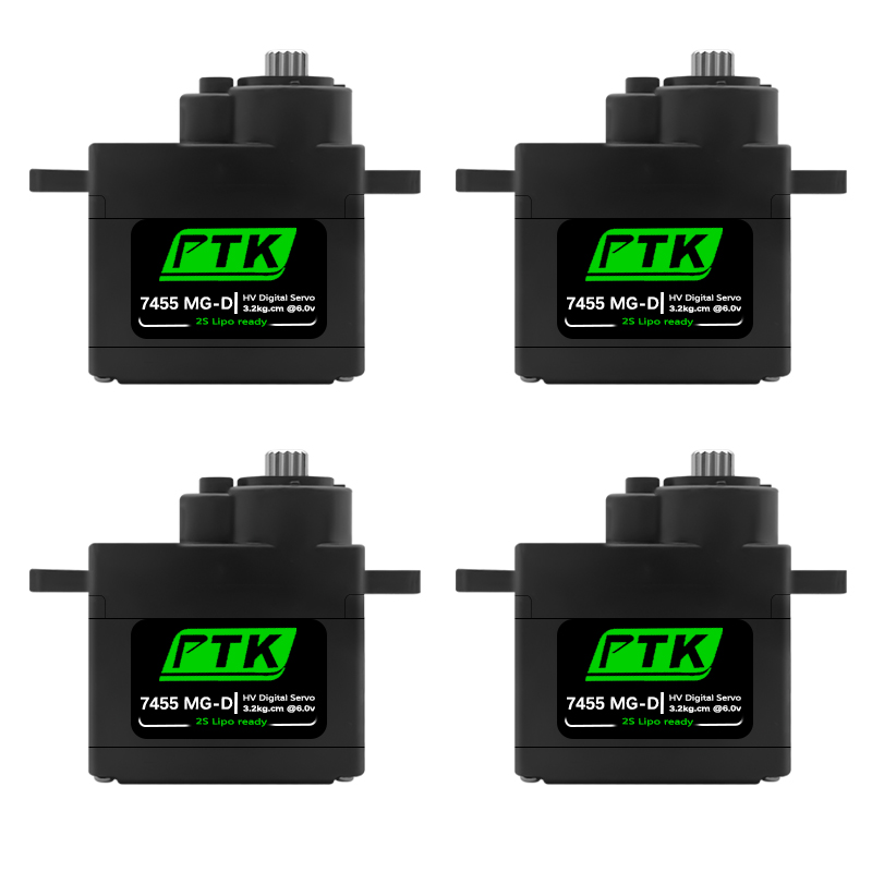 Rc Helicopter Servo - Цифровой сервопривод PTK 7455MG-D 12г с