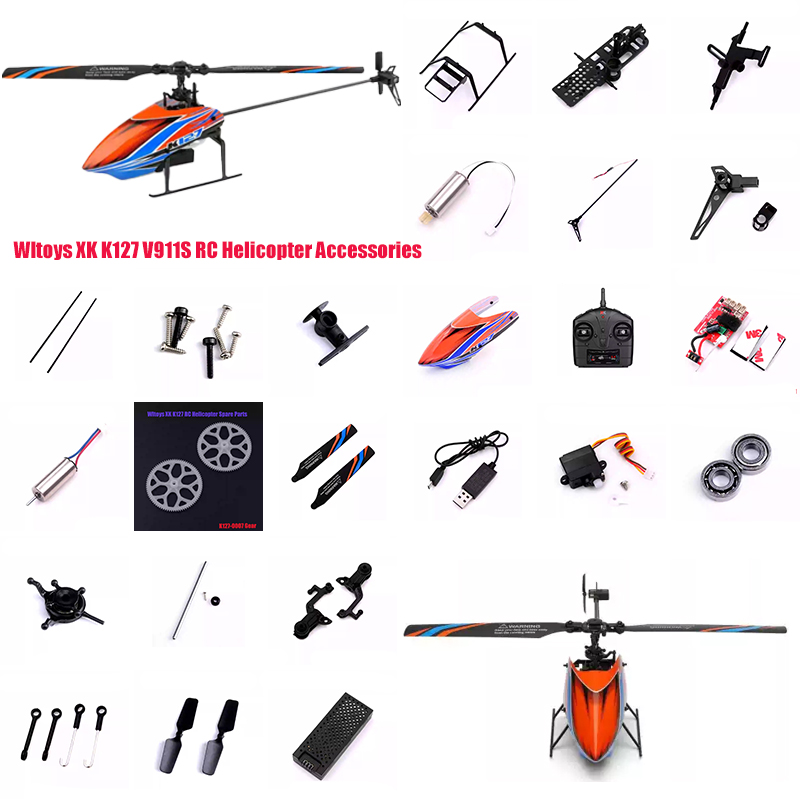 Rc Helicopter Tool Kit - Wltoys K127 Набор инструментов Сумка Шестерни