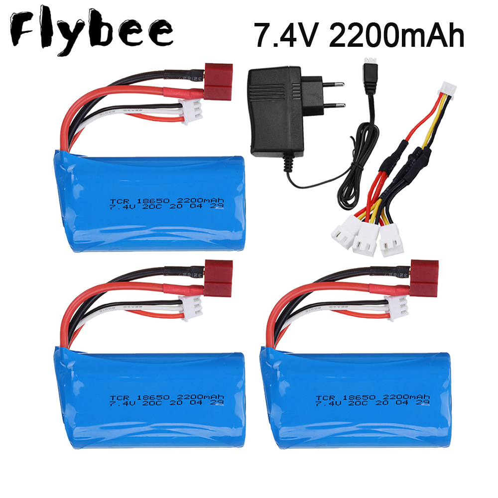 Rc Helicopter Parts - Литий-полимерная батарея 7,4 в 2200 мАч