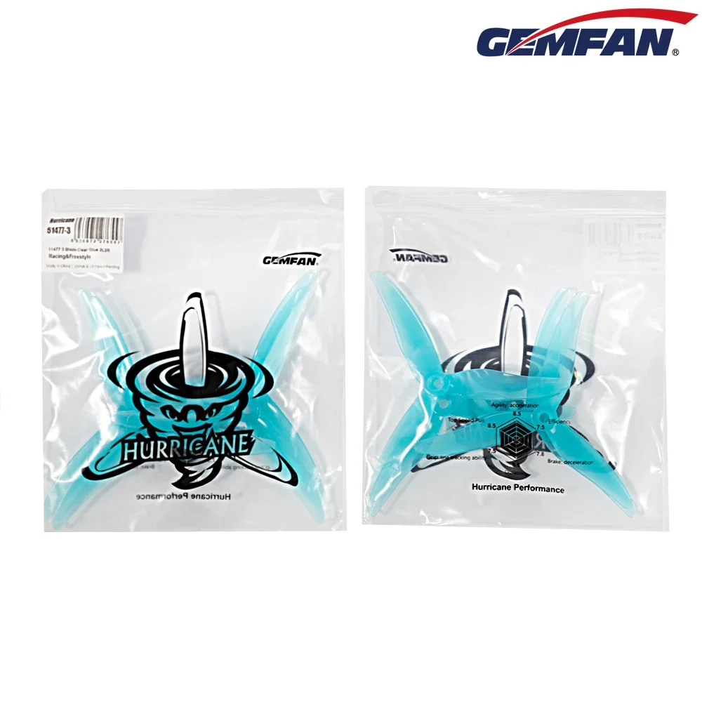 Rc Helicopter Blade - 10 пар (10CW + 10CCW) Gemfan
