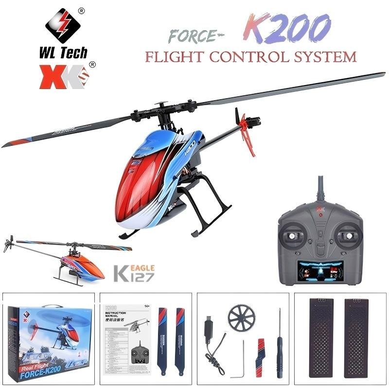 Rc Helicopter Blade - WLtoys RC Вертолеты K200 K127 2,4