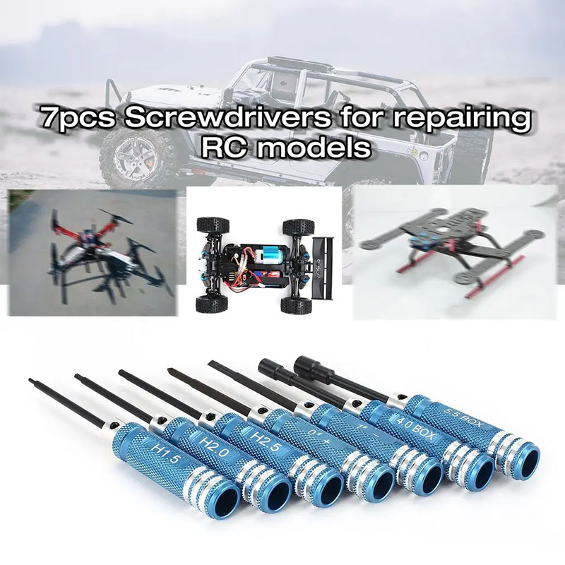 Набор из 7 шестигранных ключей – обзор и цена Rc Helicopter Tool Kit