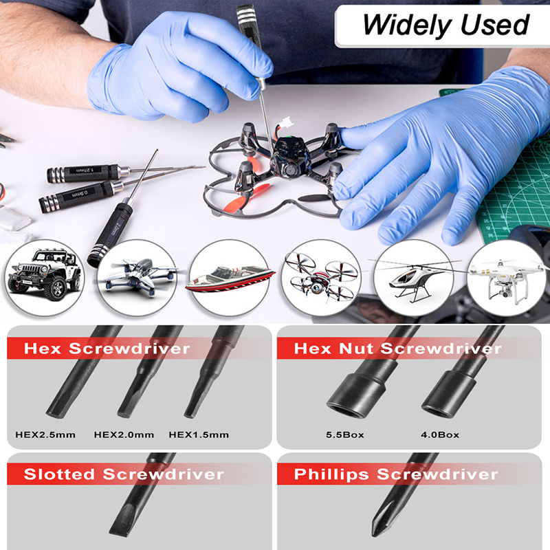 Набор из 7 шестигранных ключей – обзор и цена Rc Helicopter Tool Kit