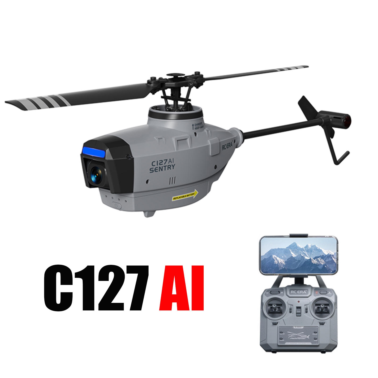 RC ERA C127AI C127 C128 2,4G 6 – обзор и цена Rc Helicopter Gyro