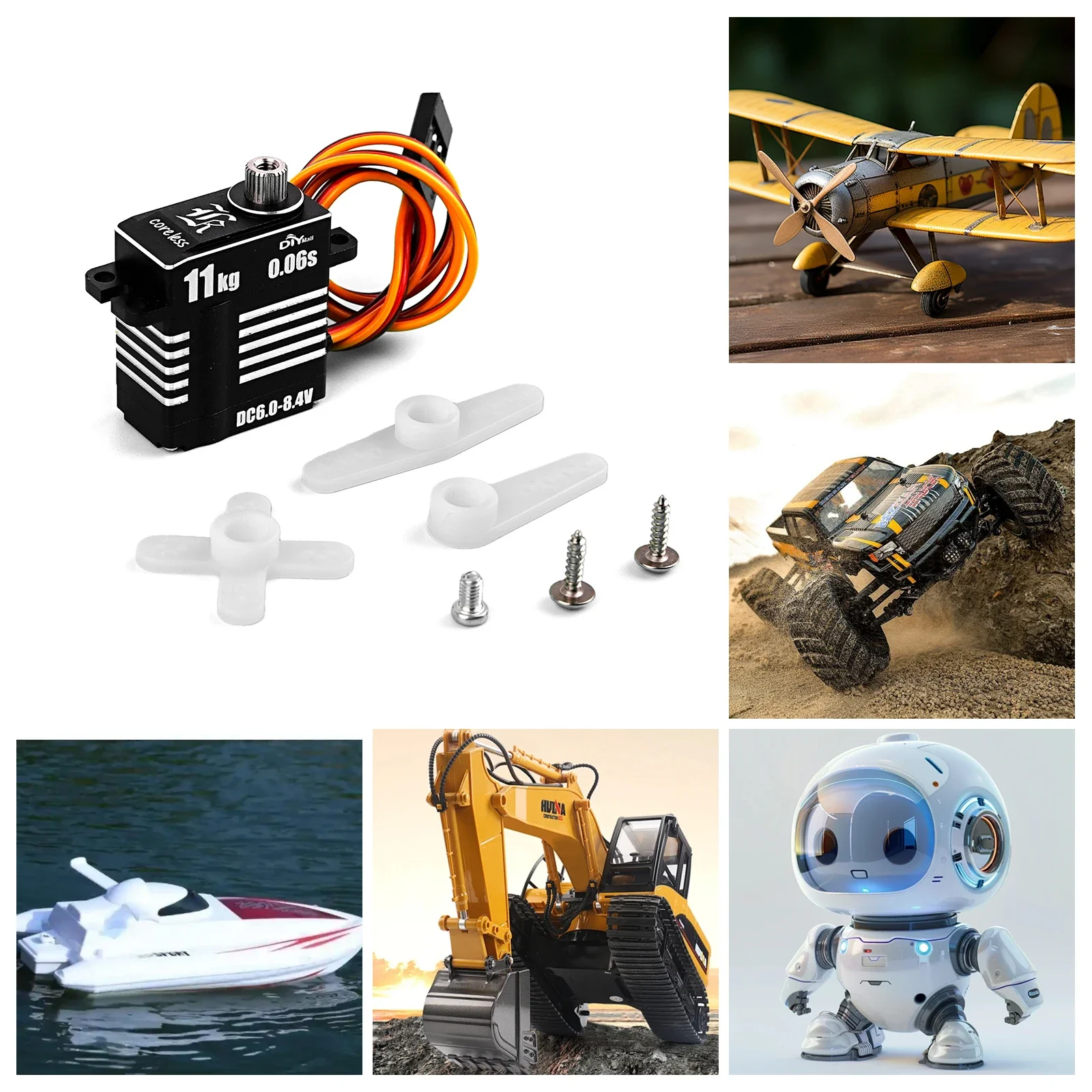 H-11 11 кг микроцифровой серво – обзор и цена Rc Helicopter Motor
