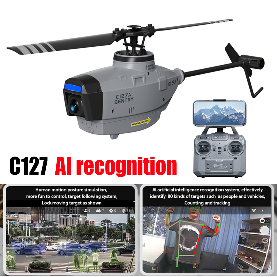 RC ERA C127 AI Sentry Мини-бес – обзор и цена Rc Helicopter Single Rotor