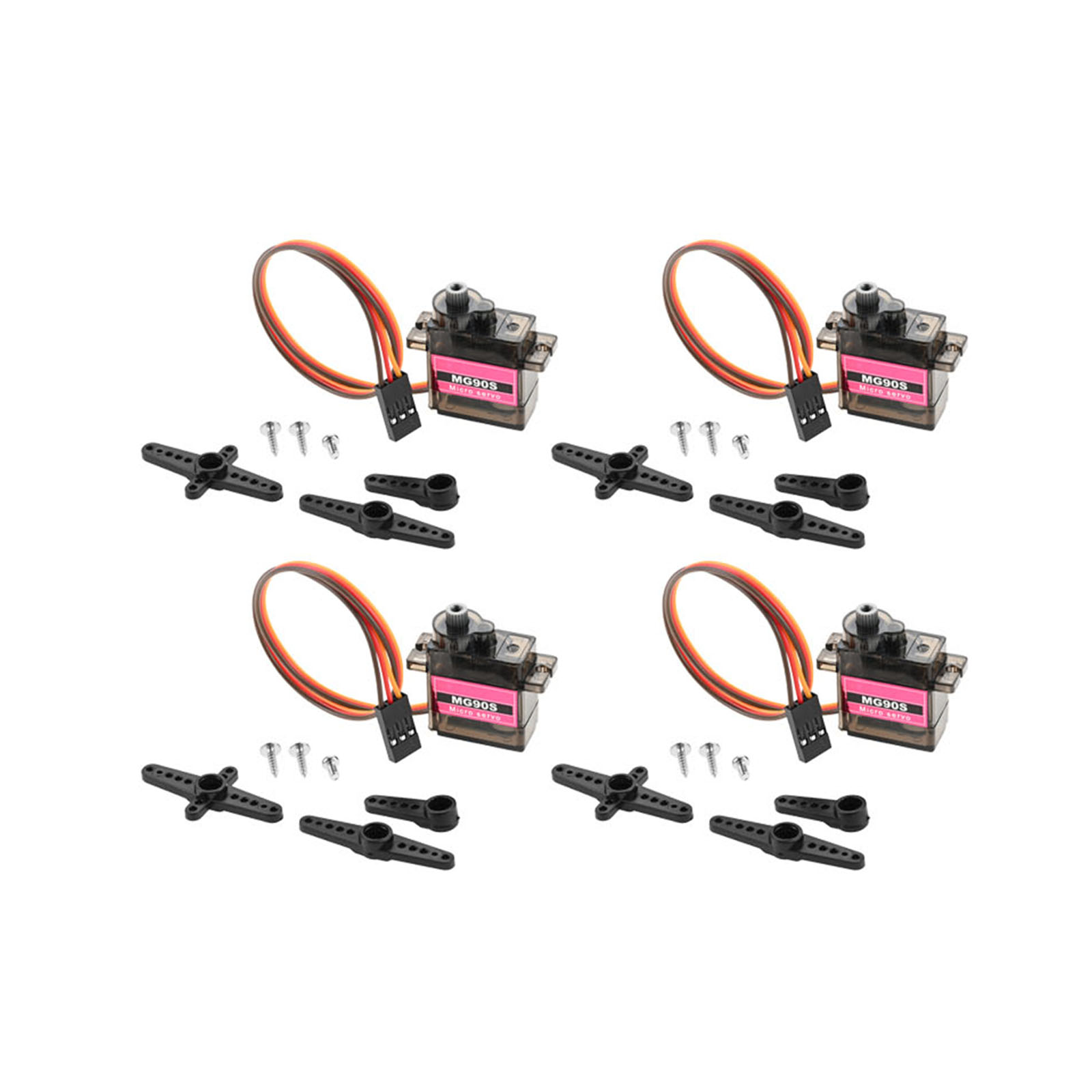 4 шт. микро-сервоприводы с мет – обзор и цена Rc Helicopter Mini