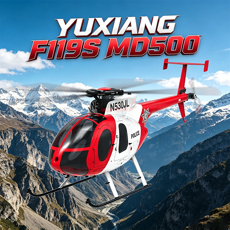 Радиоуправляемый вертолет YXZN – обзор и цена Rc Helicopter Single Rotor