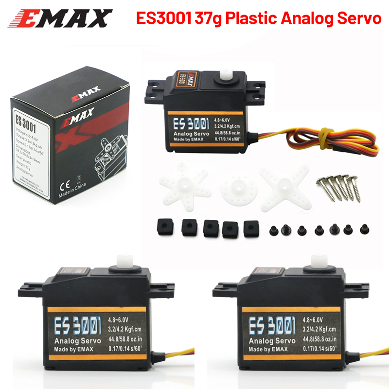 1/4 шт. EMAX ES3001 4.8-6.0V 3 – обзор и цена Rc Helicopter Parts